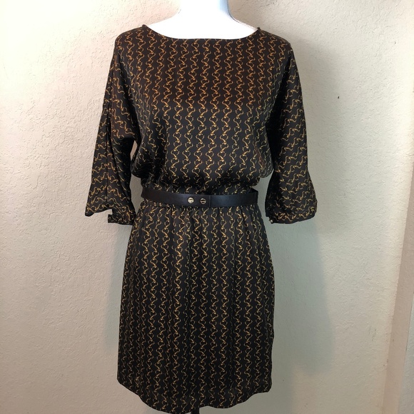 Michael Kors Dresses & Skirts - Michael Kors Brown Dress Belt Silky Soft Like New